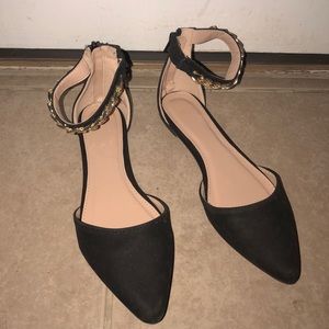 Charlotte Russe Black Flats